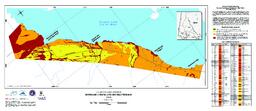 Hazards Classification Map, Burwash Landing and Destruction Bay: Sacle 1:25 000