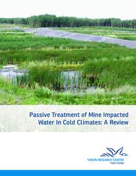 Passive treatment of mine impacted water in cold climates: A review