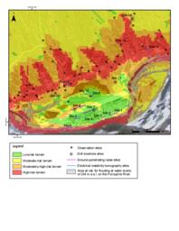 Subset hazard map