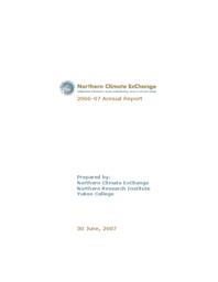 Northern Climate ExChange Annual Report 2005-2006