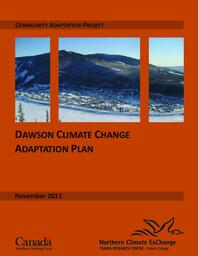 Dawson climate change adaptation plan: community adaptation project