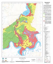 Geologic Hazard Rankings, Village of Mayo, Yukon: parts of NTS 105M/12, Scale 1:20 000