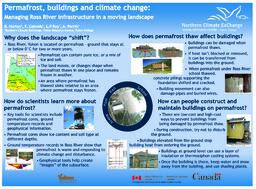Permafrost, buildings and climate change: Managing Ross River infrastructure in a moving landscape