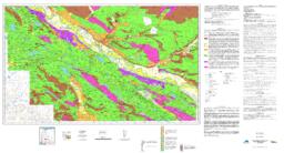 Surficial Geology, Faro Region, Yukon: Parts of NTS 105K/3, 4, 5 & 6, Scale 1:25 000