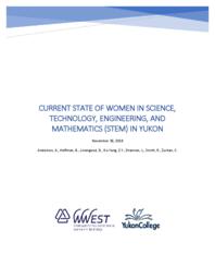 Current state of women in science, technology, engineering, and mathematics (STEM) in Yukon