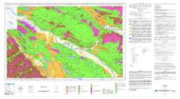 Ross River surficial map: Parts of NTS 105K/1&2 and 105F/15&16