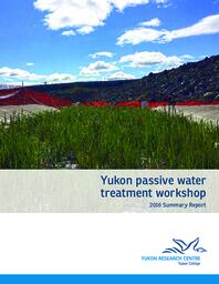 Yukon passive water treatment workshop: 2016 summary report