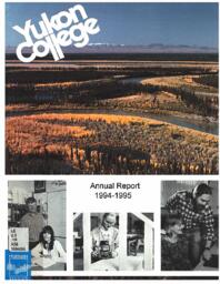 Yukon College Annual Report 1994-1995